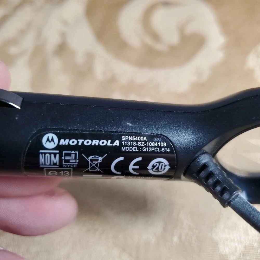 Motorola SPN5400A Car Charger Micro USB 12V Vehicle‎ Power Adapter
